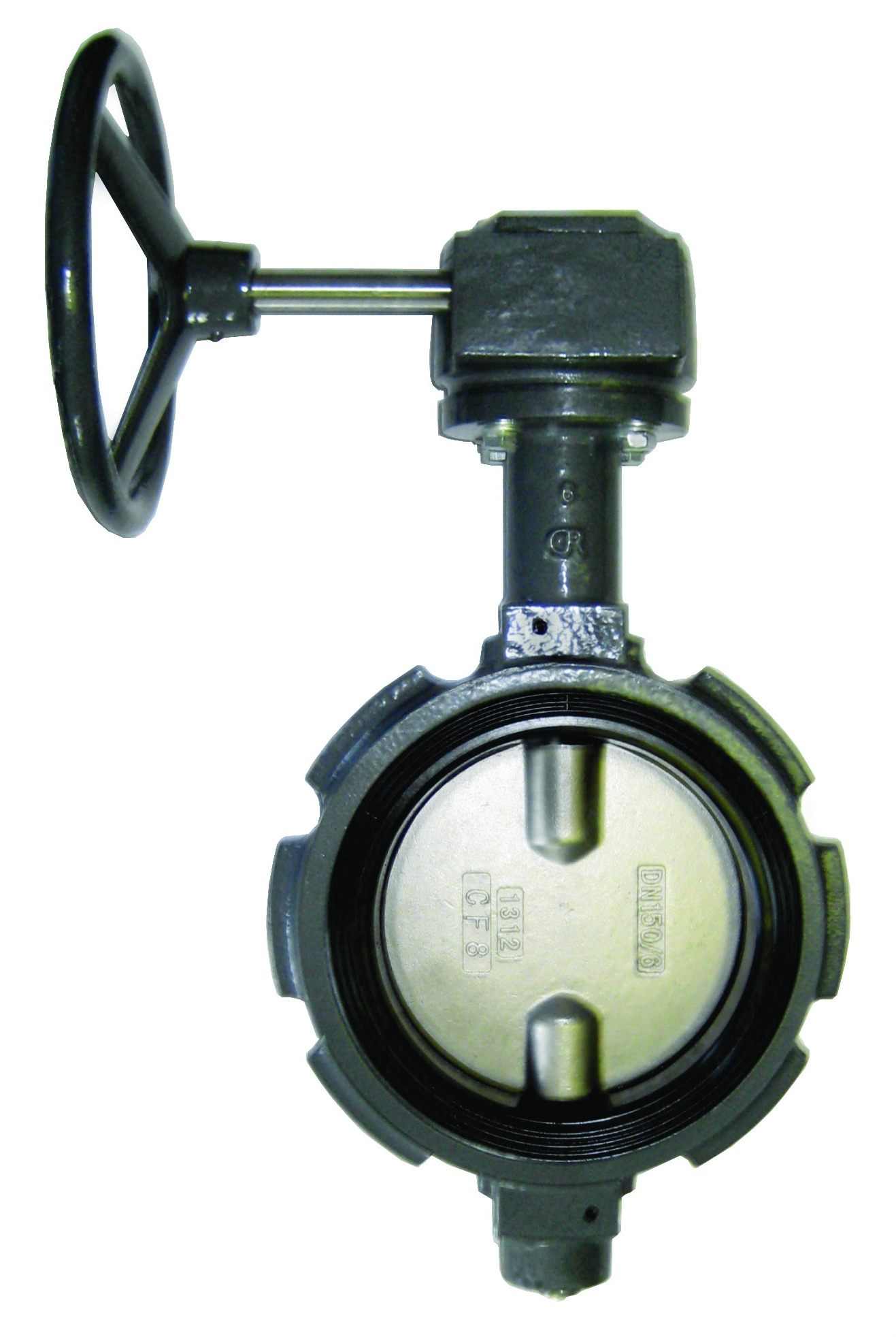 10-inch Silver Archer Butterfly Valve with Gear