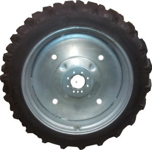 11.2" x 38" 6 Ply Tire Wheel Assembly Hd w/ Air/water Valve and Reinforced Center Left Hand