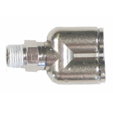 .25-inch x .125-inch NPT Swivel Divider Tee