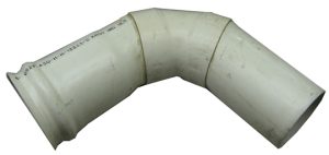 2-inch 90° Elbow Hook and Latch Galvanized