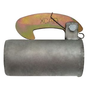 3-inch Hook & Latch End Plug Steel