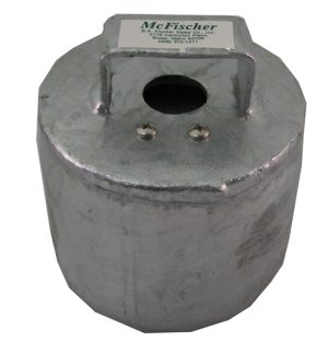 3-inch McFischer End Plug w/Air Vent
