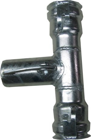 3-inch Universal  Hook & Latch End Tee