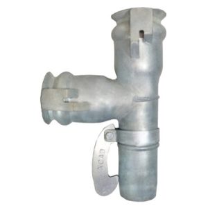 4-inch E-Z Latch Line Tee