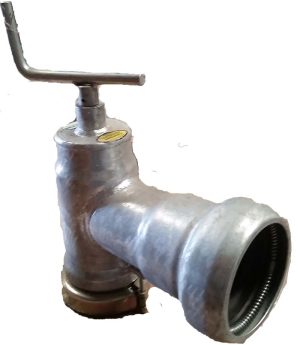 4-inch x 4-inch Ames Valve Opening Elbow