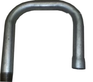 3/4" MPT x 3/4" FPT Gooseneck Galvanized
