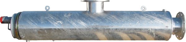 Bafsco 700 gpm dragon filter w/ 8" flanged inlet & 8" flanged center outlet