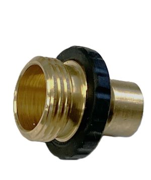 Brass Cushion Grip Male Quick Connect / 10