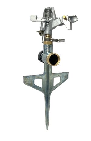 1/2" Metal Adj F/p Cir Imp Sprinkler / Metal Step-On Spike / 6C