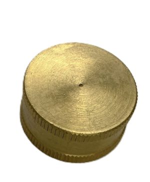 3/4" Brass Hose Cap /  8C
