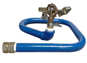 1/2" Brass Adj F/p Circle Imp Sprinkler / 3/4" Hd Metal Pipe Base / 6