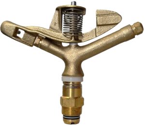 1" Brass Fc Imp Sprinkler / 21/64" Brass Nozz x 3/16" Spreader Nozz