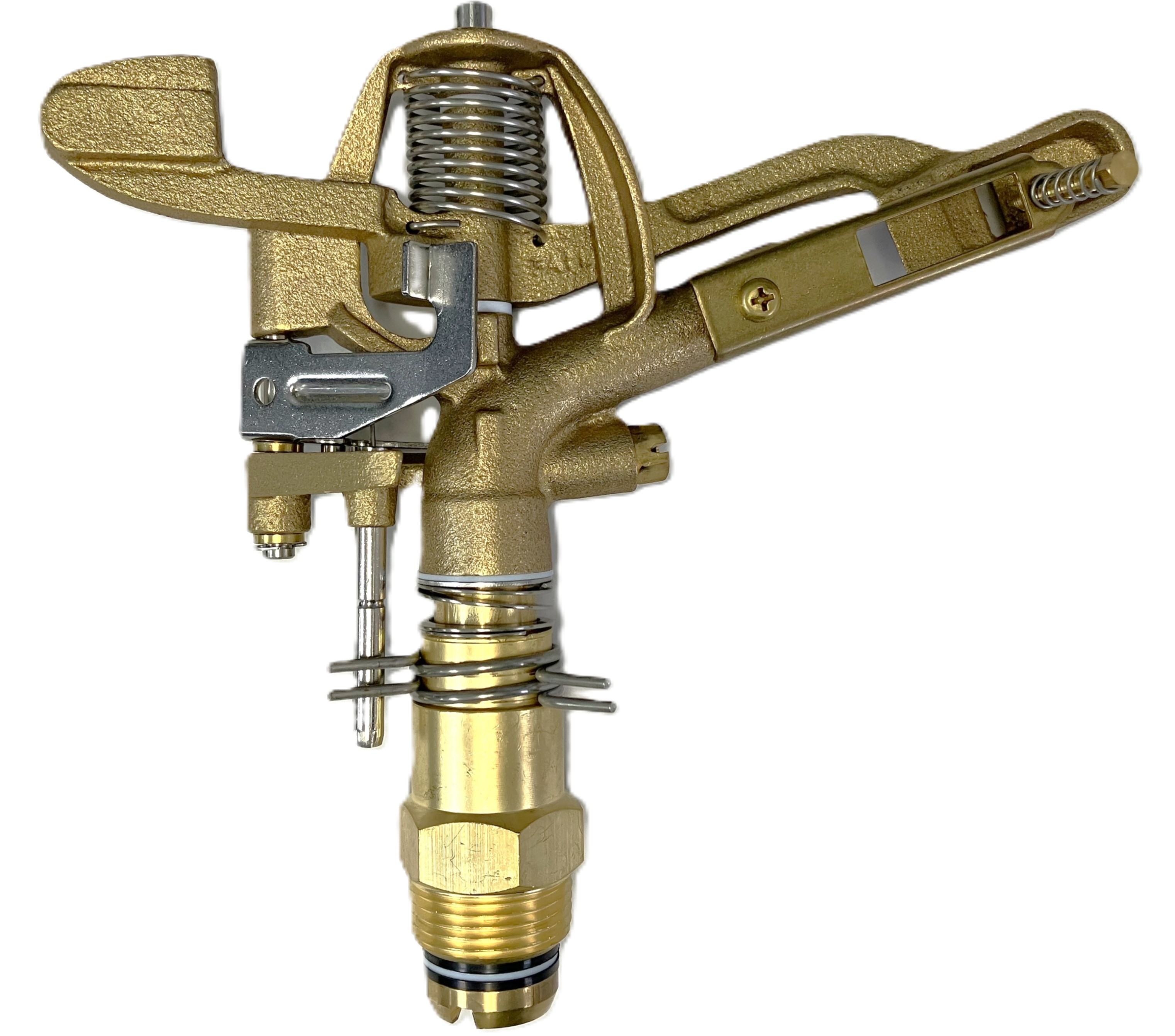 1" Brass Adj F/p Circle Imp Sprinkler / 7/32" Brass Nozz x 1/8" Spreader Nozz