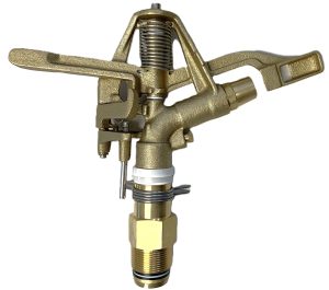 1-1/4" Brass Adj F/p Circle Imp Sprinkler / 11/32" Brass Nozz x 7/32 Spreader Nozz