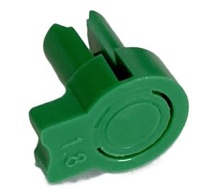 1/2"F 501Uf Friction Fit Plastic Green Nozz Only - .071" (1.8Mm) / 100