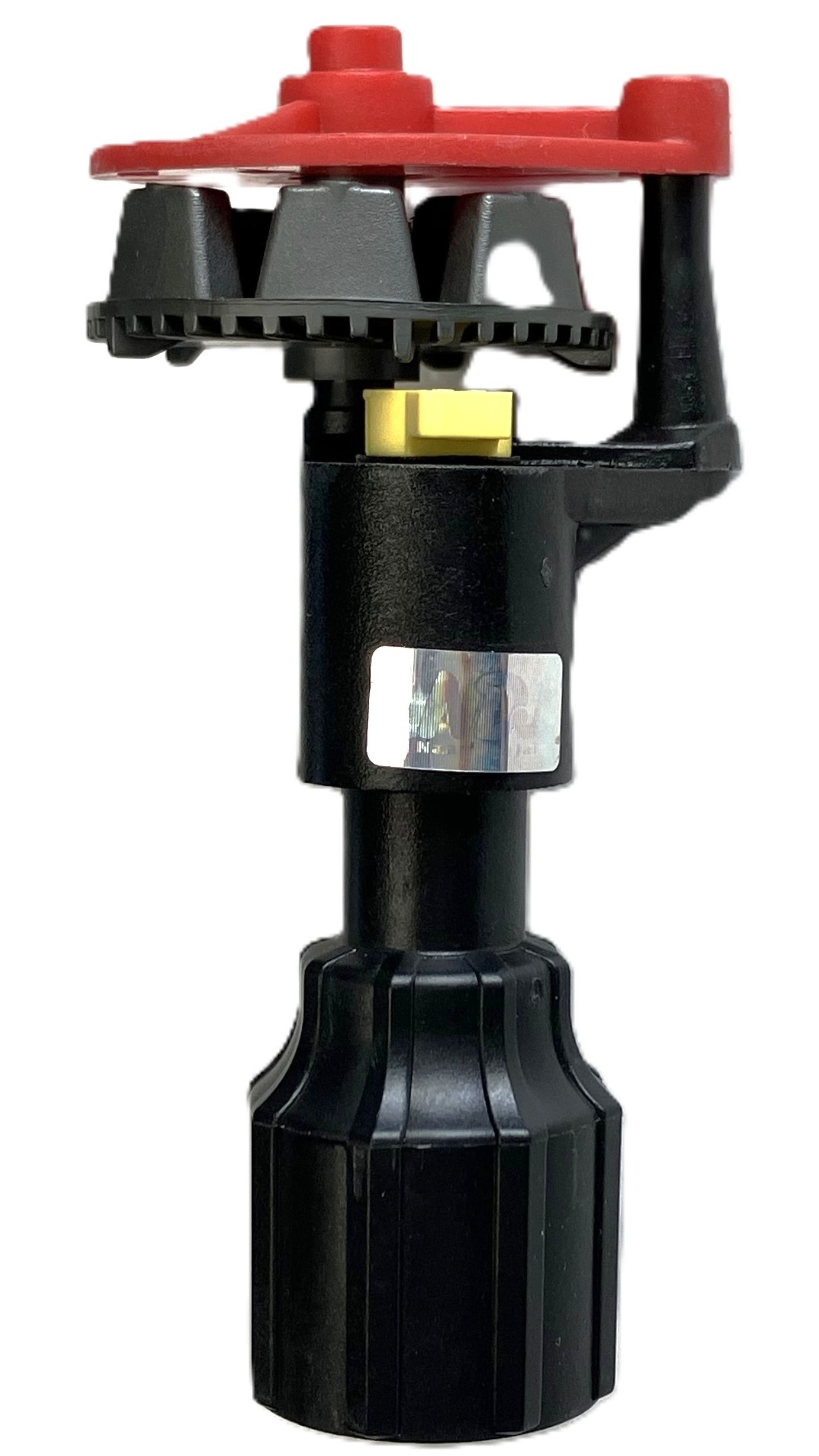 1/2"f 501uf plastic fc turbo sprklr - .087" (2.2mm) yellow friction fit nozz / 17 deg / low vol. / 100