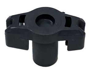 5022 Plastic Black / Grey Plug / 100