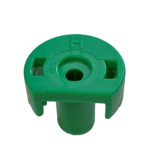 5024Fc Plastic Green Nozzle Only -1/8" (3.2Mm) / 9°/ Low Angle / 100