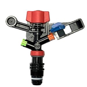 1/2" 5022Sd Plastic Fc Imp Sprinkler - 7/64" (2.8Mm) Org Nozz x Lt Grn Sprdr Nozz / 25 Deg / 100