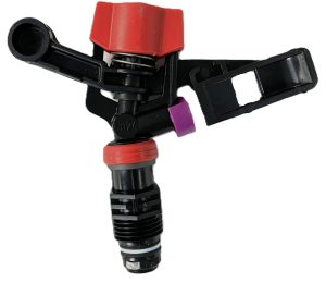 1/2" 5024Fc Plastic Imp Sprinkler - 3/32" (2.4Mm) Prpl Nozz / 9 Deg / Low Angle / 125