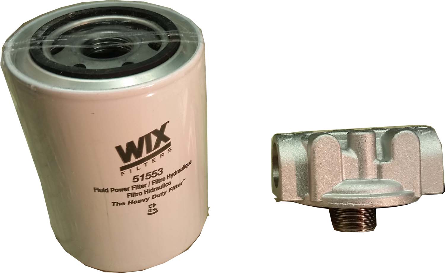 Wheel Line Hydraulic Oil Filter Canister Assembly
