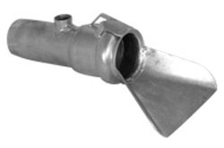 Female Hook and Latch Coupler With 1" Outlet