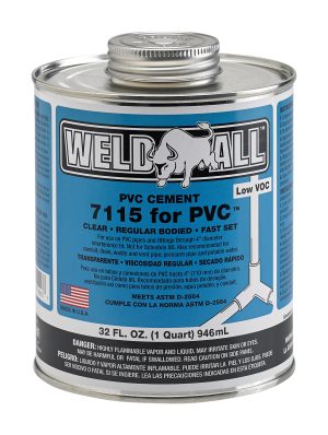 Weld All 7115 Regular Body Clear