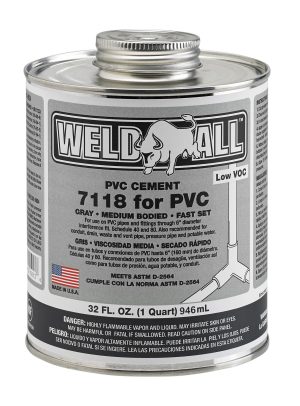Weld All 7118 Medium Body Grey