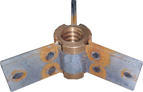 4" Universal Weld in Spider