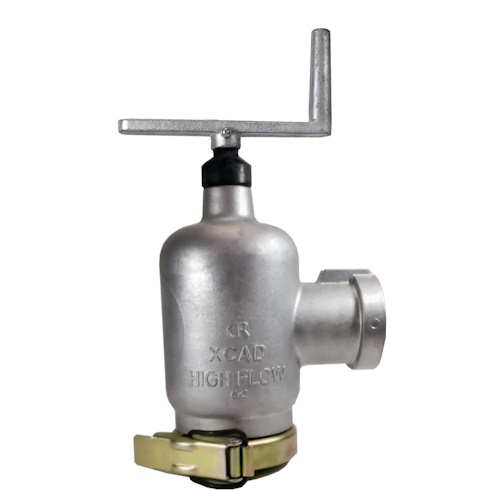 High Flow Aluminum Valve Opening Elbow