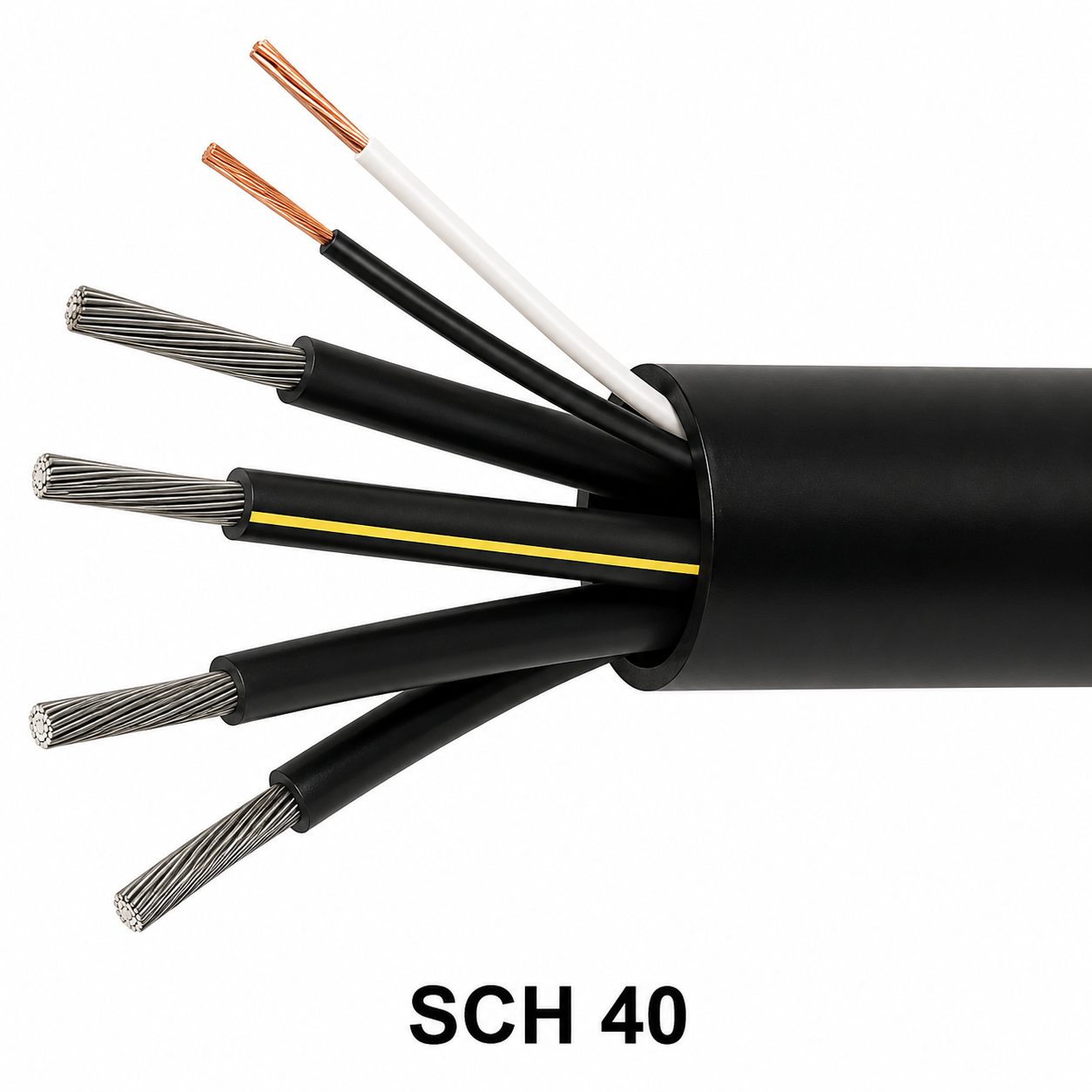 Cable in Conduit -SCH 40